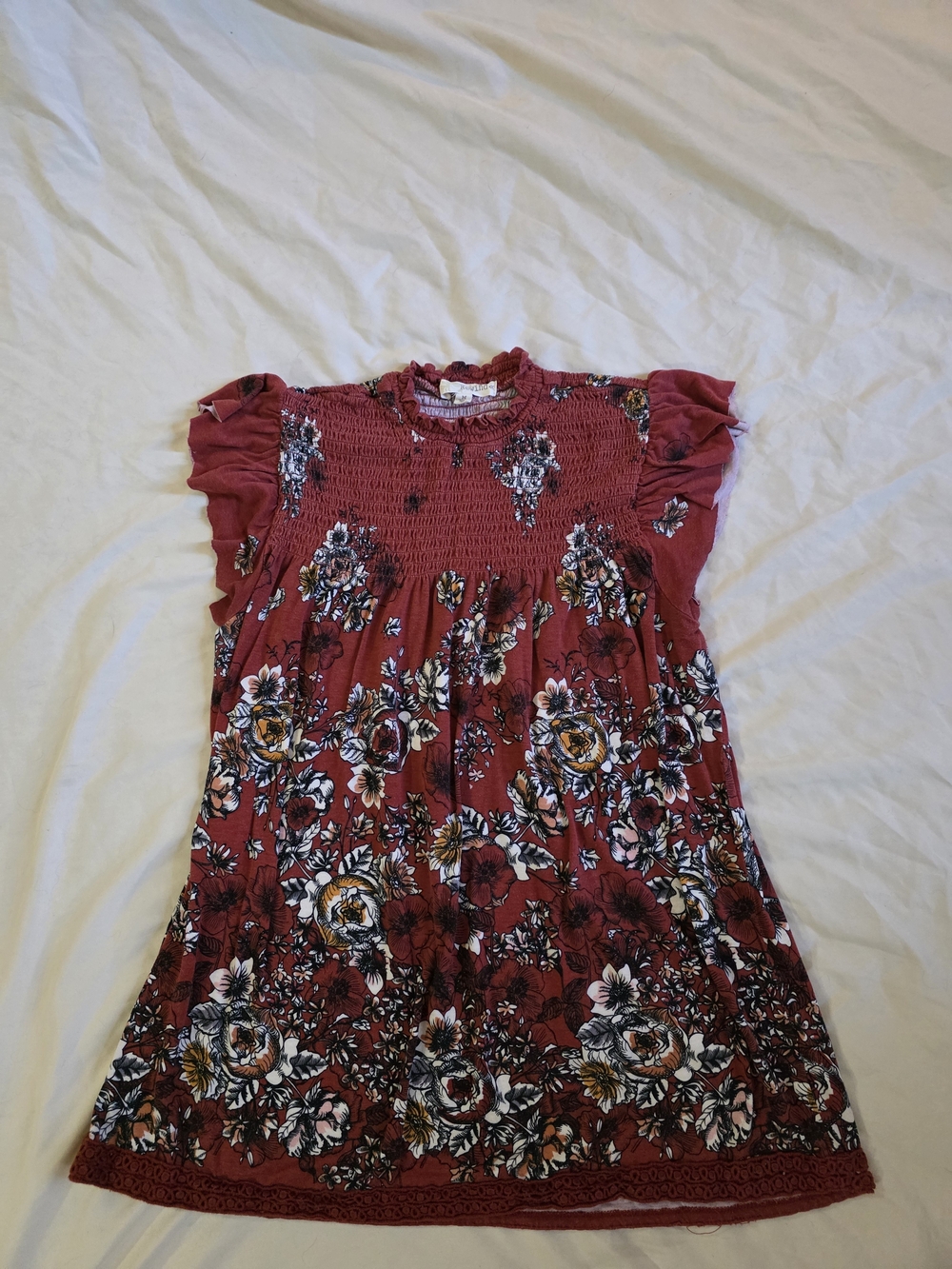 Rewind with Ruffle Sleeves-Medium
